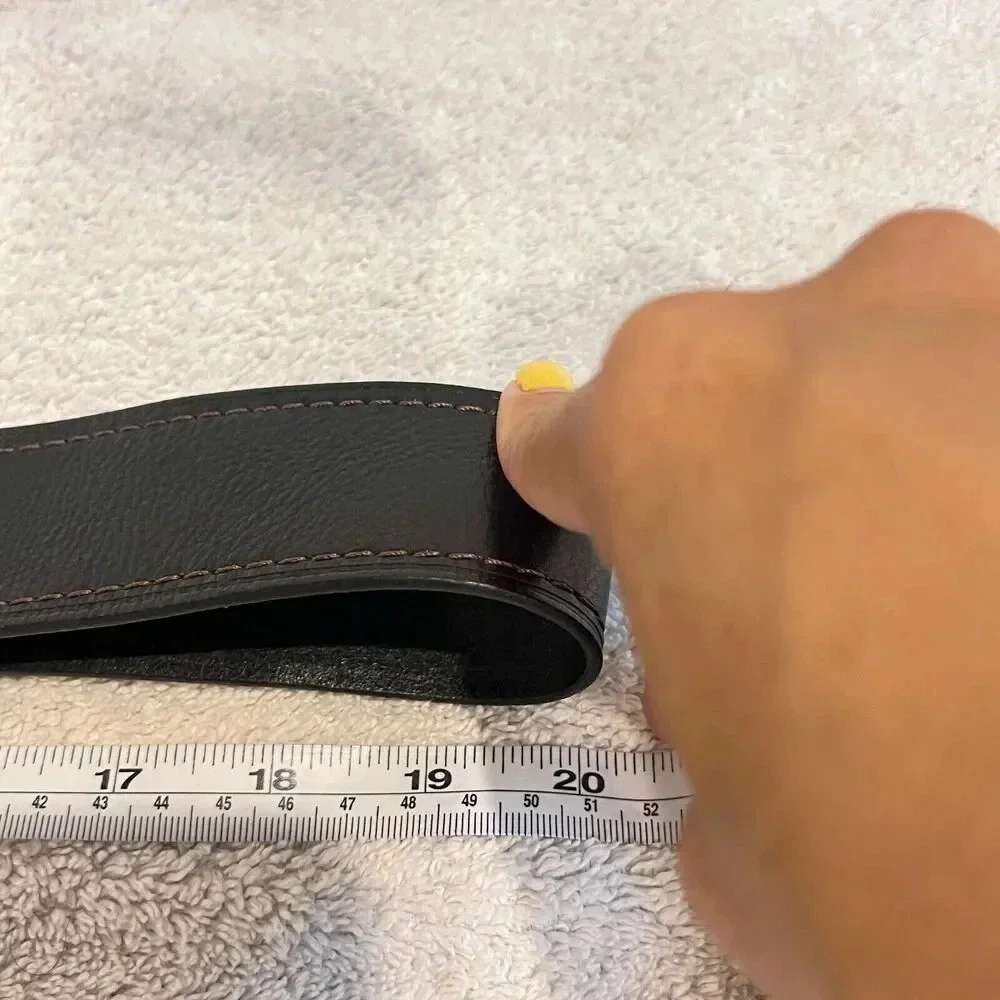 Fossil Womens Black Genuine Leather Belt 2